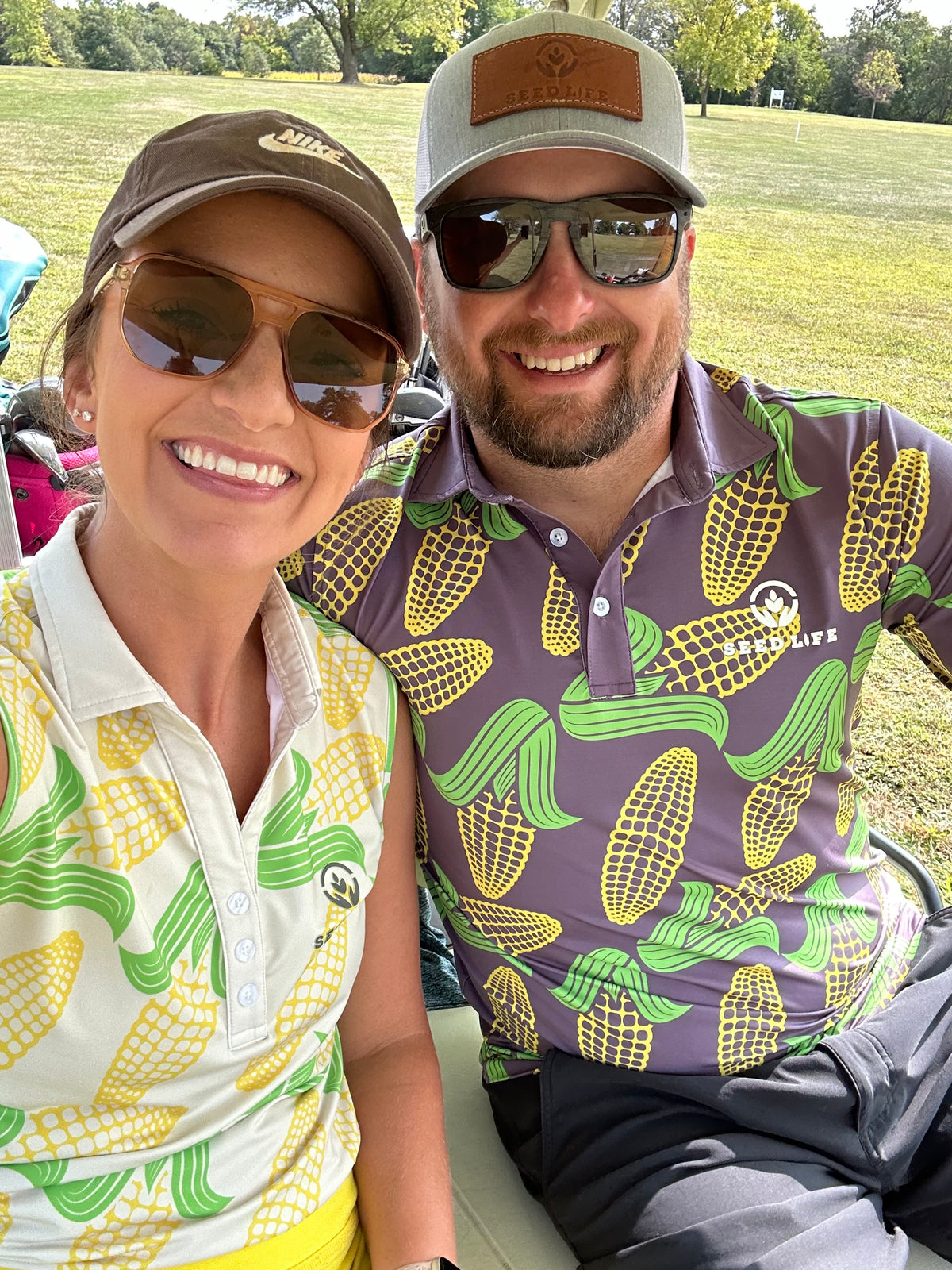 Mens Corn Golf Polo