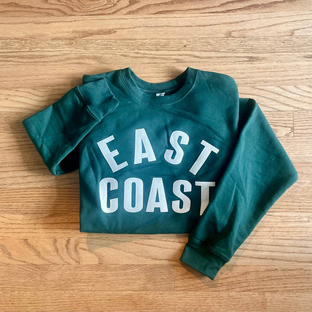 The Letterman - Custom Felt Crewneck Sweatshirt