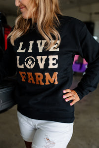 LIVE LOVE FARM Crewnecks