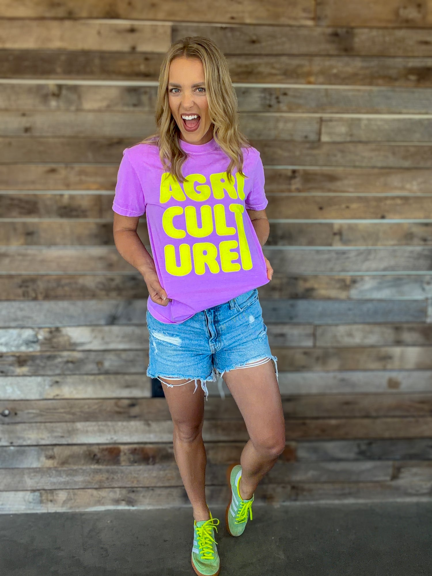 Agriculture Neon Tee