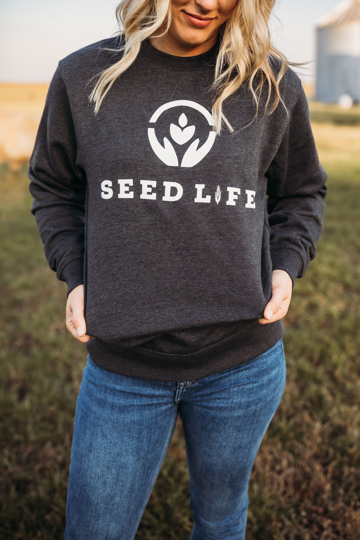 Seed Life Logo Crewneck