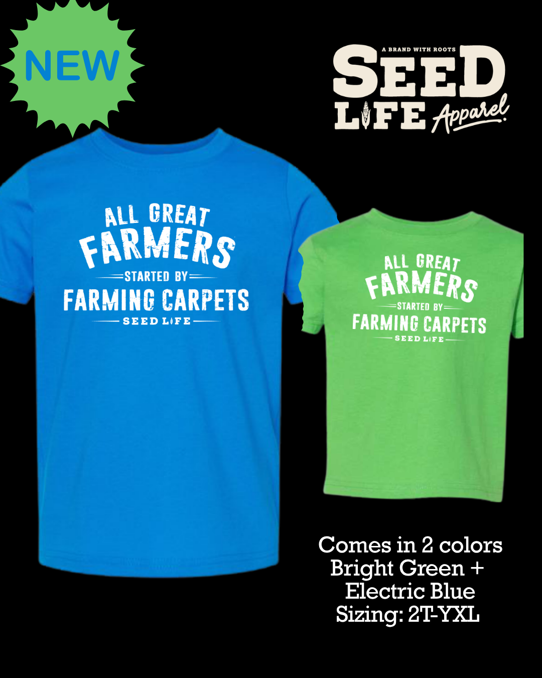 Carpet Farming Kids Shirt