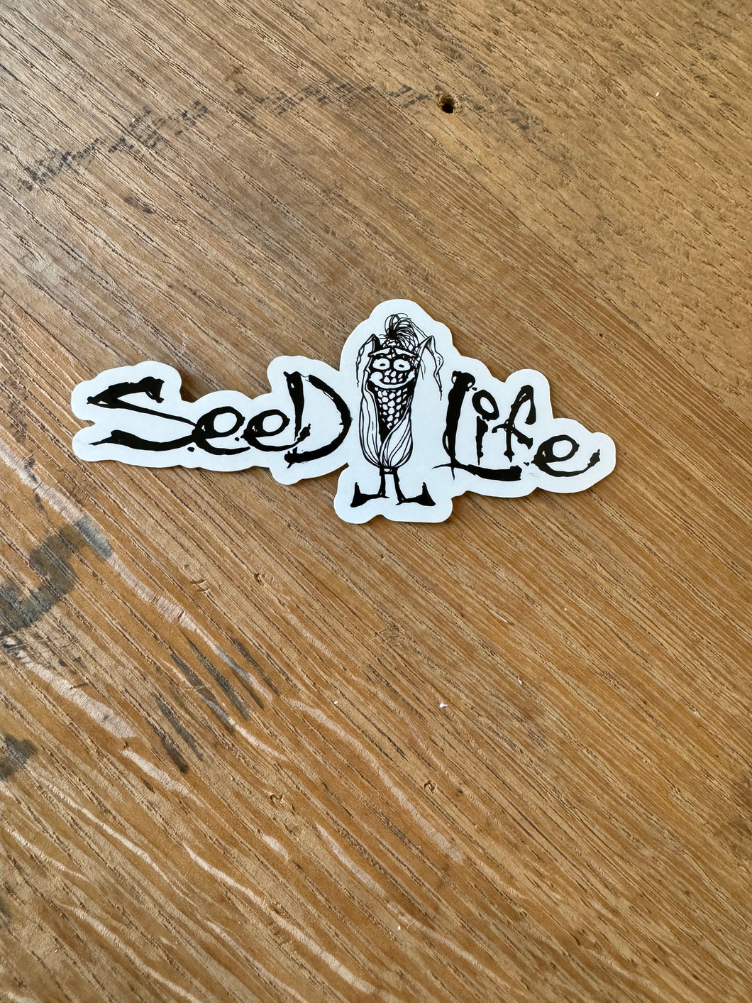 Seed Life Corn Logo Sticker