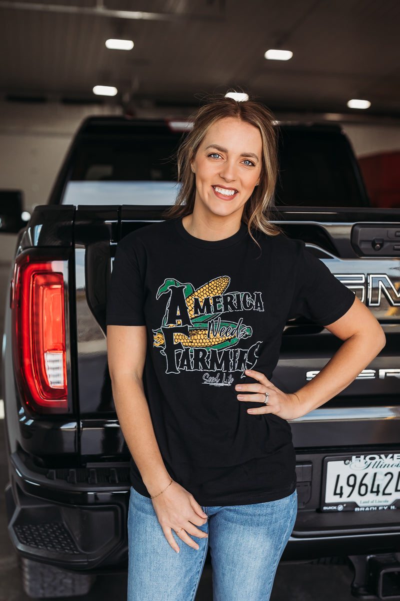 America Needs Farmers- Tee