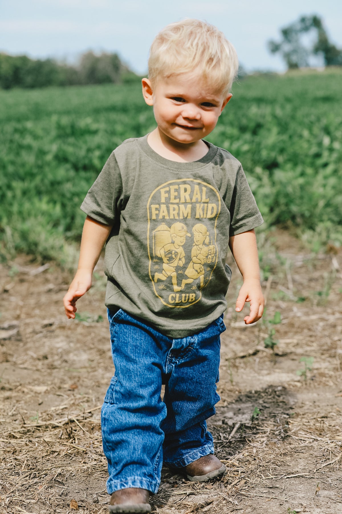 Feral Farm Kid T-Shirt