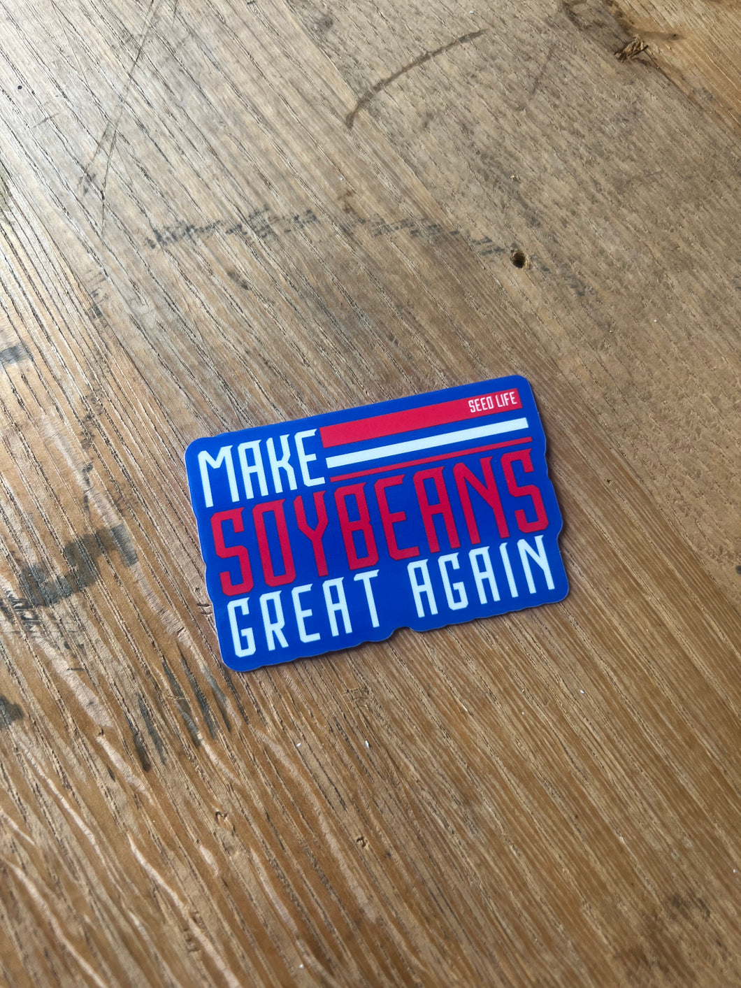 Make Soybeans Great Again Sticker