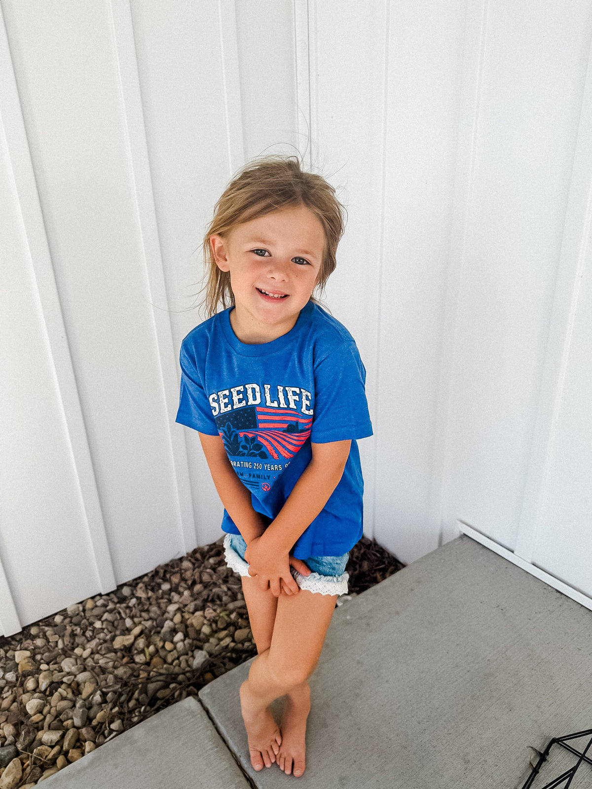 Red, White, & Seed Life Adult Tee