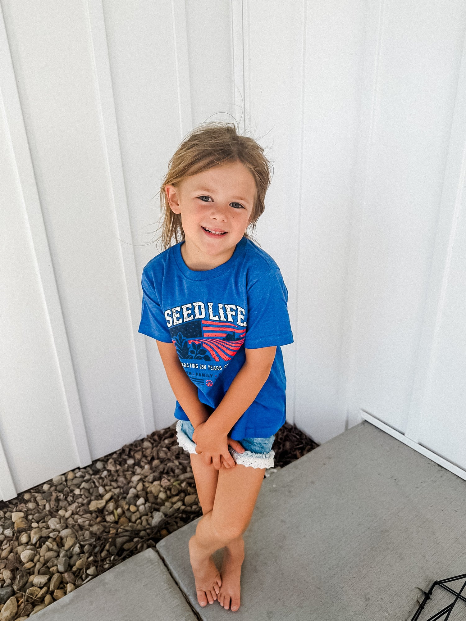 Red, White, & Seed Life Adult Tee