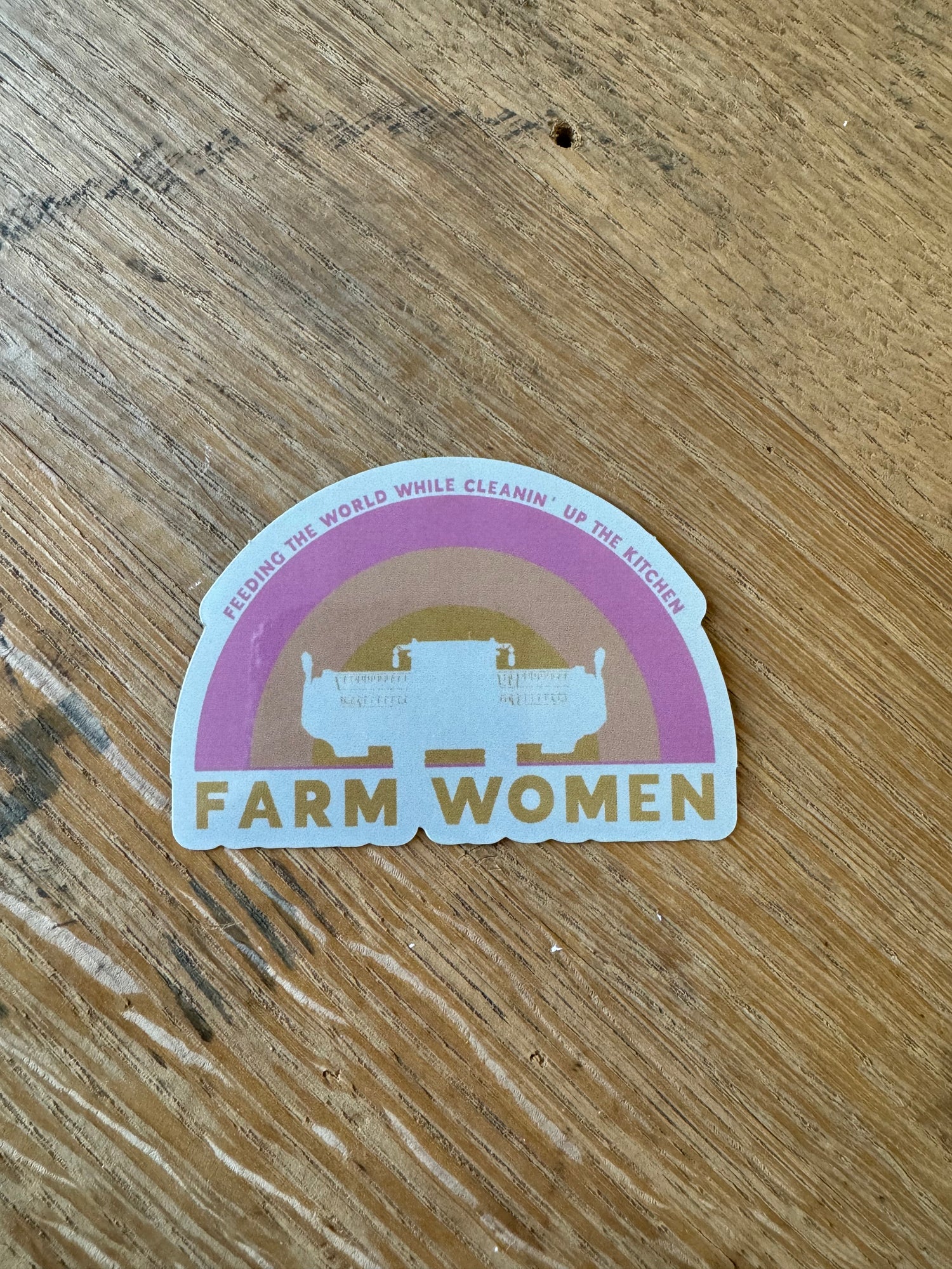 Farm Women Sticker