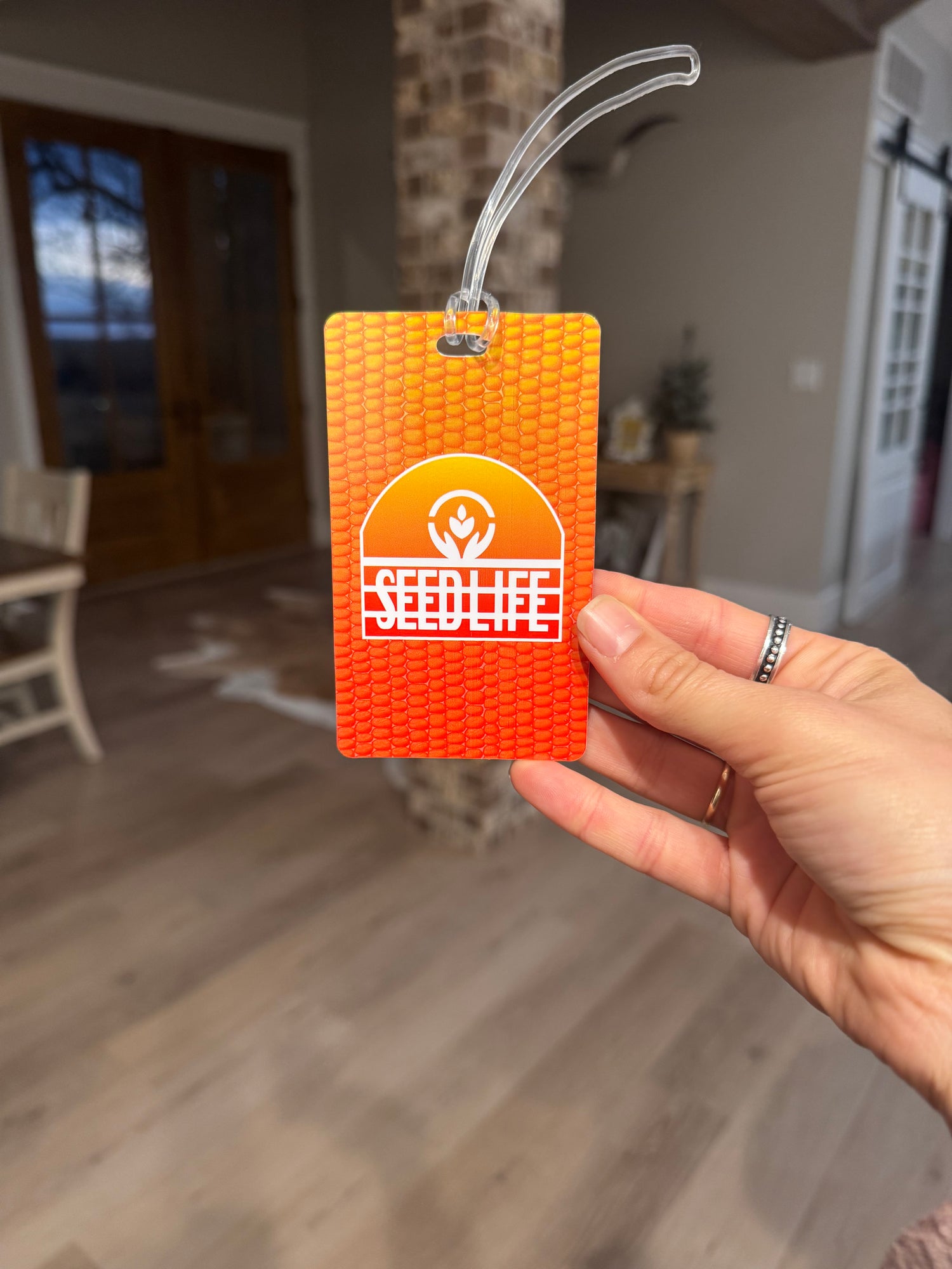 Seed Life Luggage Tag