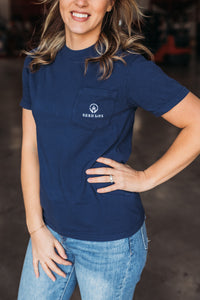 Embroidered Pocket Tees