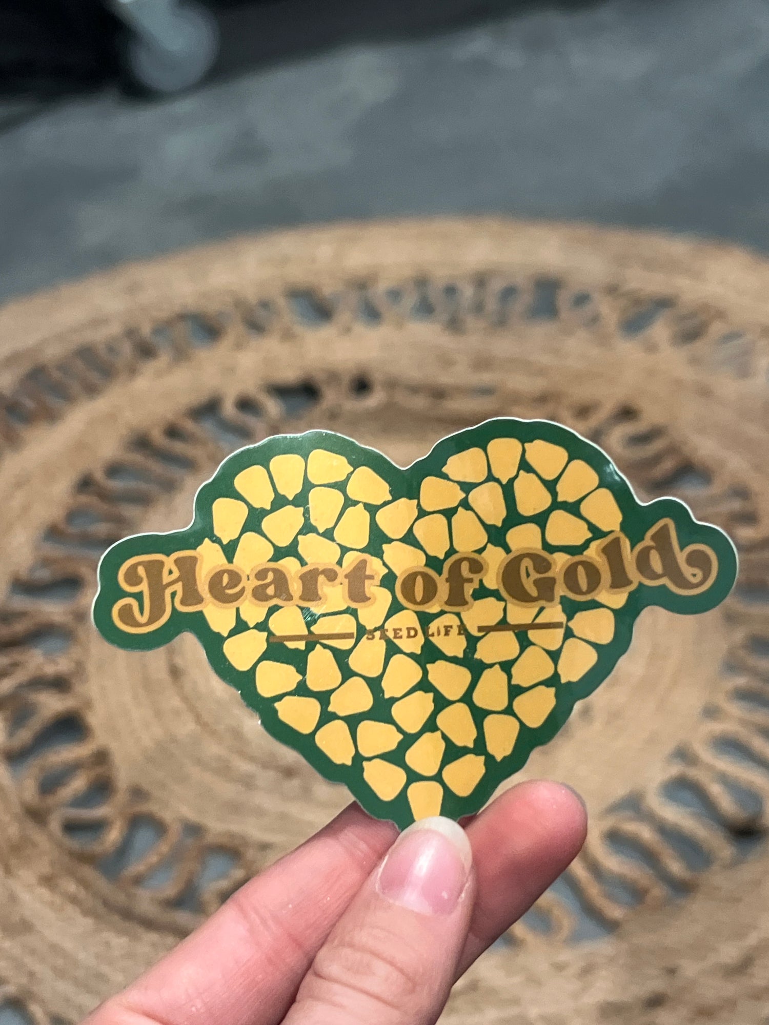 Heart Of Gold Sticker