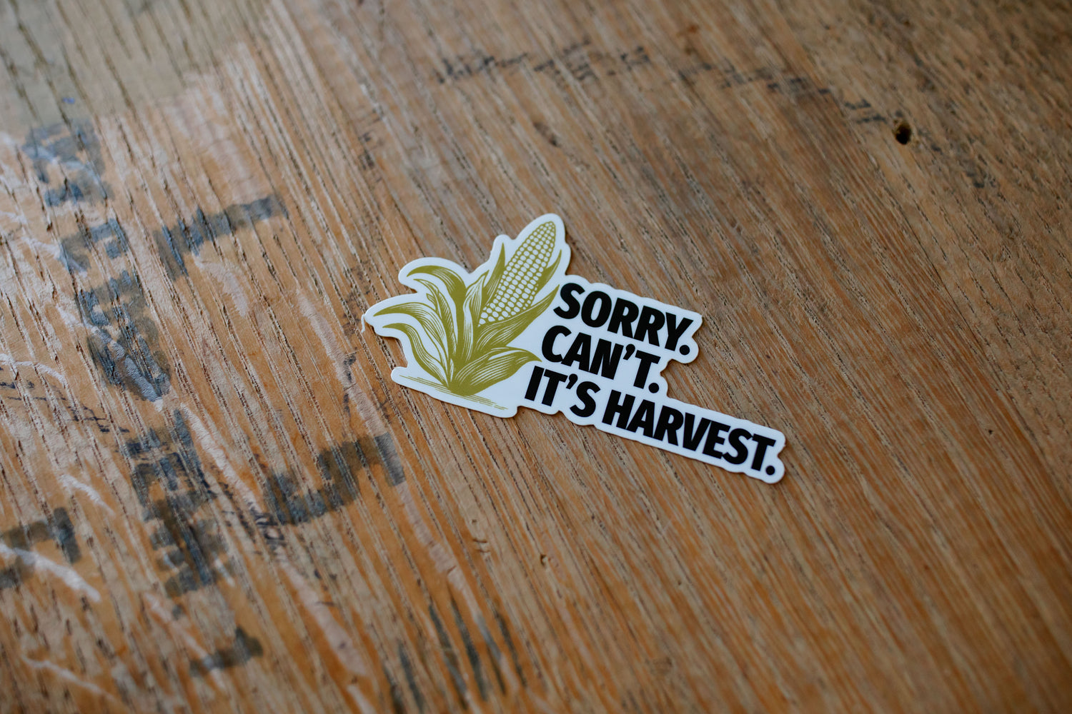 Sorry. Cant. It's Harvest. Sticker