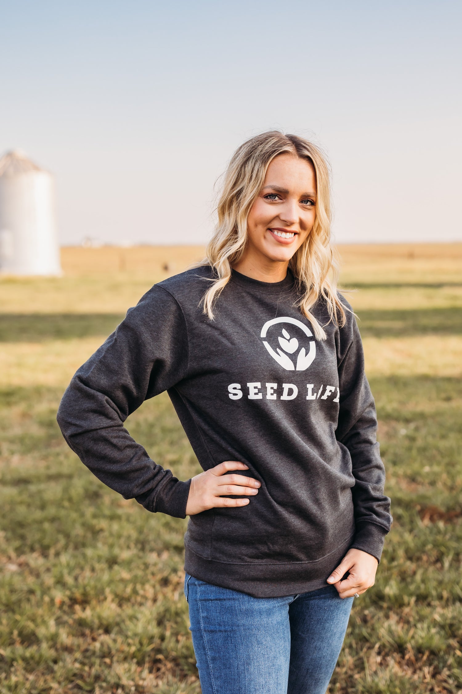Seed Life Logo Crewneck