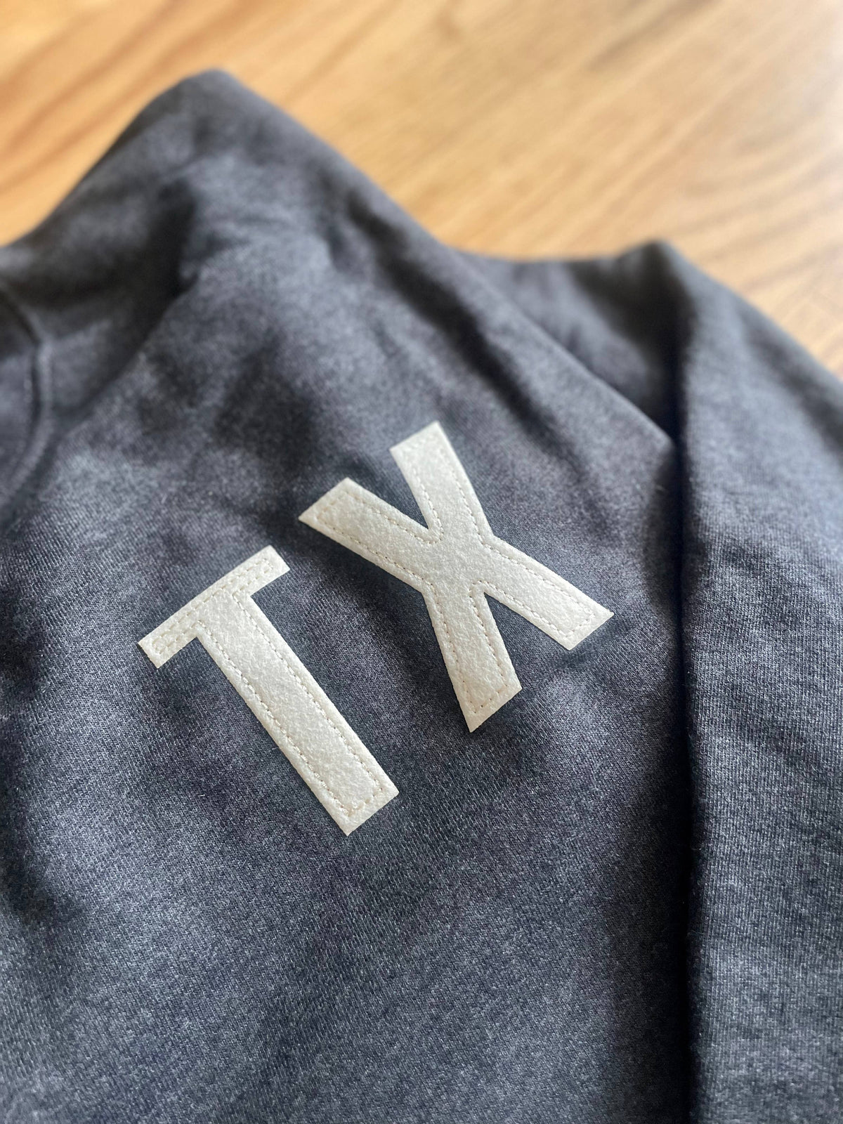 The Letterman - Custom Felt Crewneck Sweatshirt