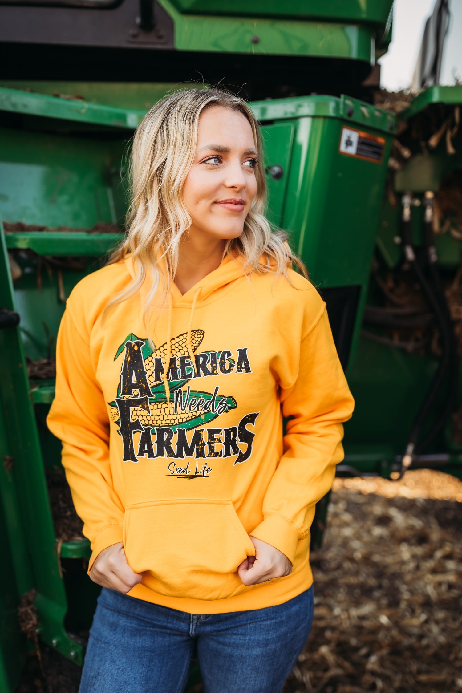 America Needs Farmers- Hoodie