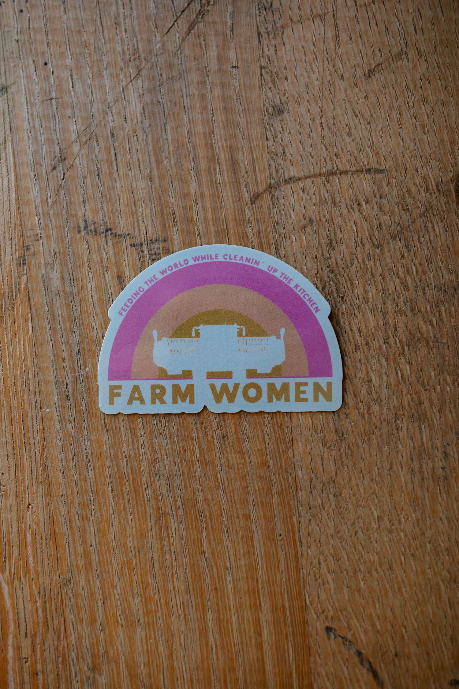 Farm Women Sticker