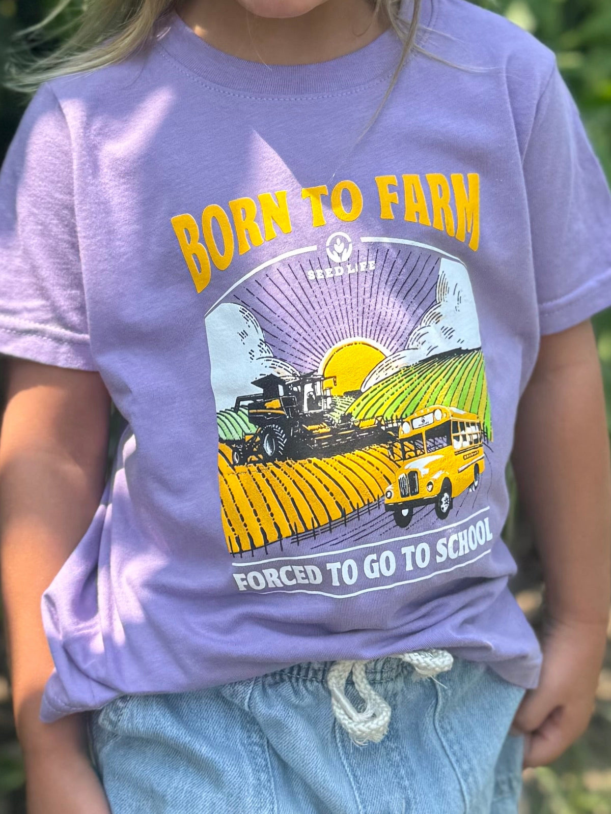 Born to Farm; Forced to go to School T-Shirt