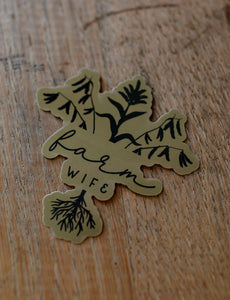 Farm Wife Sticker