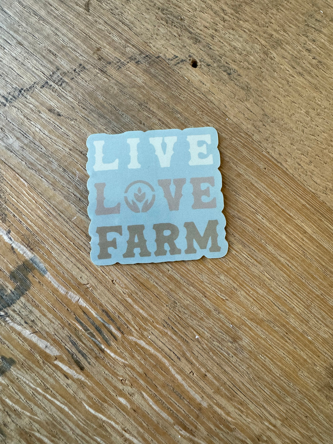 Live Love Farm Sticker