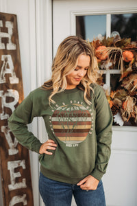 Dream Big & Stay Grounded- Crewneck