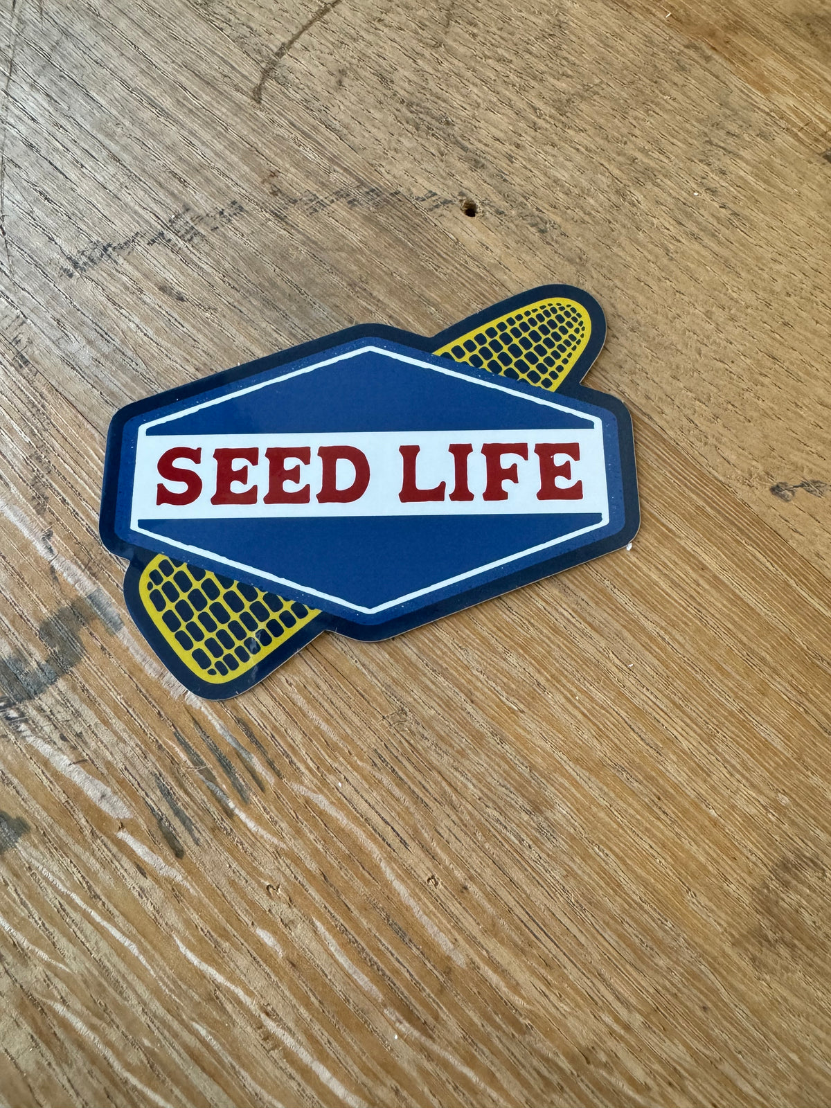 Seed Life Retro Patch Sticker