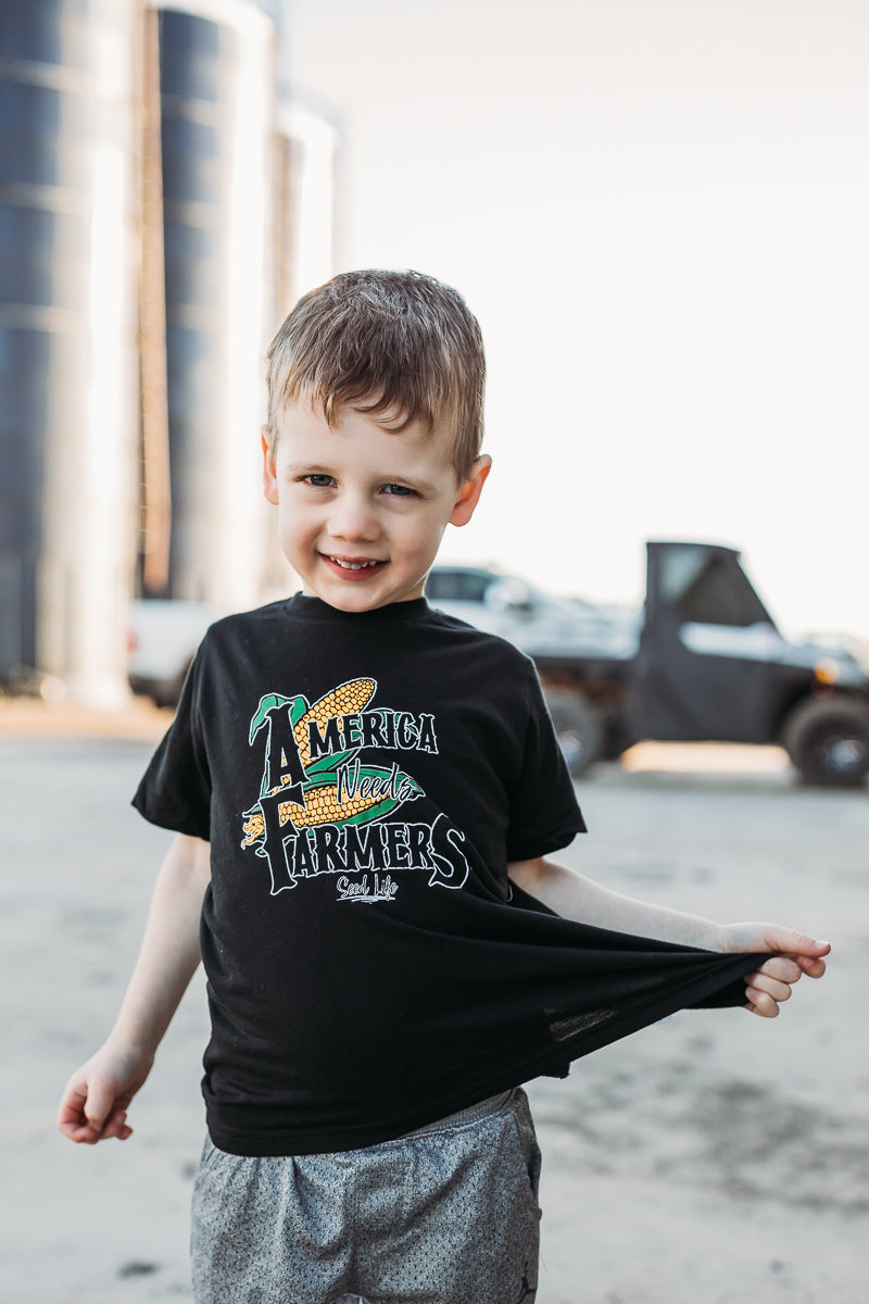 America Needs Farmers- Kid’s Tee