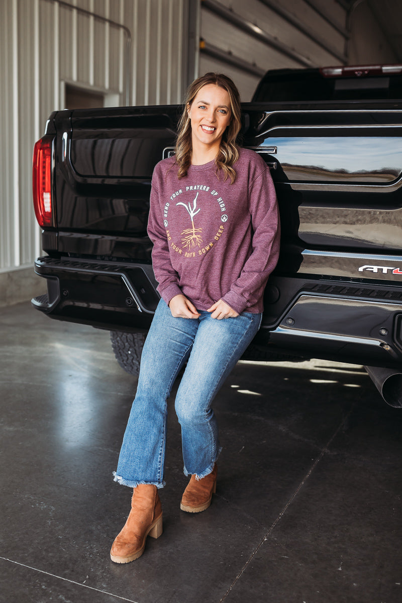 Send Your Prayers Up High- Crewneck