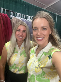 Women’s Corn Golf Polo- No Sleeves