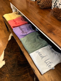 Seed Life Raised Embroidery Crewneck