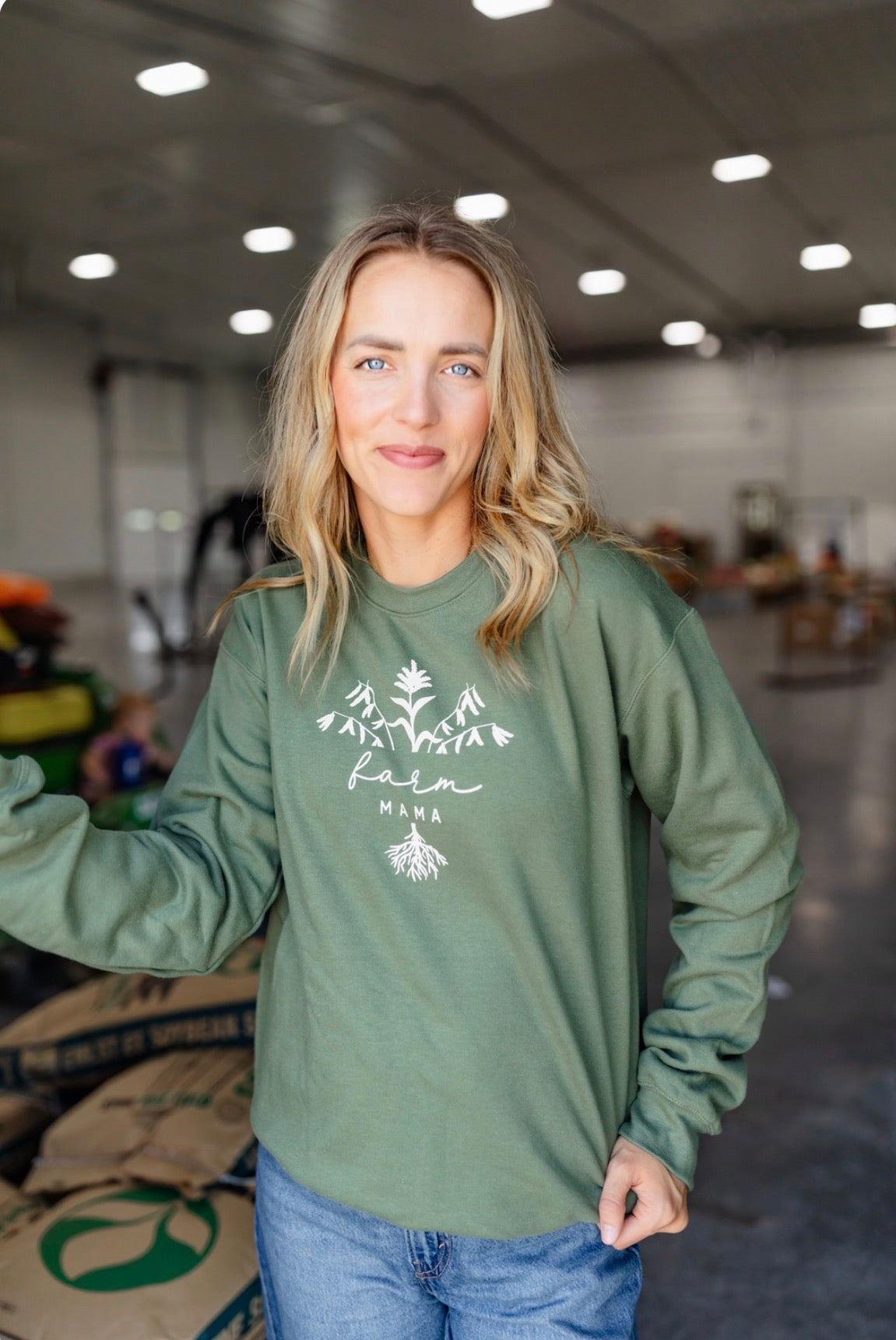 Farm Mama Crewneck