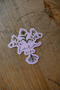Farm Girl Sticker