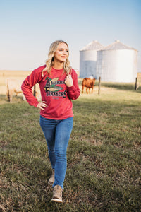 America Needs Farmers- Crewneck