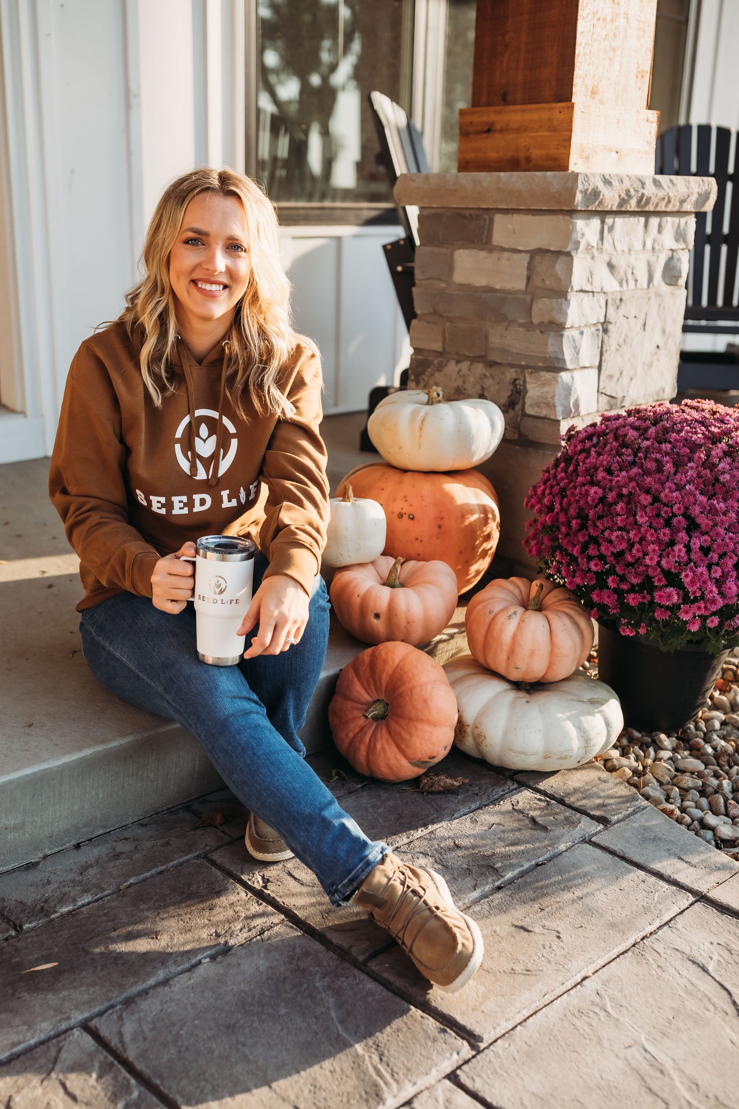 Seed Life Logo Hoodie