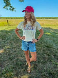 USA Block Lettering T-Shirts