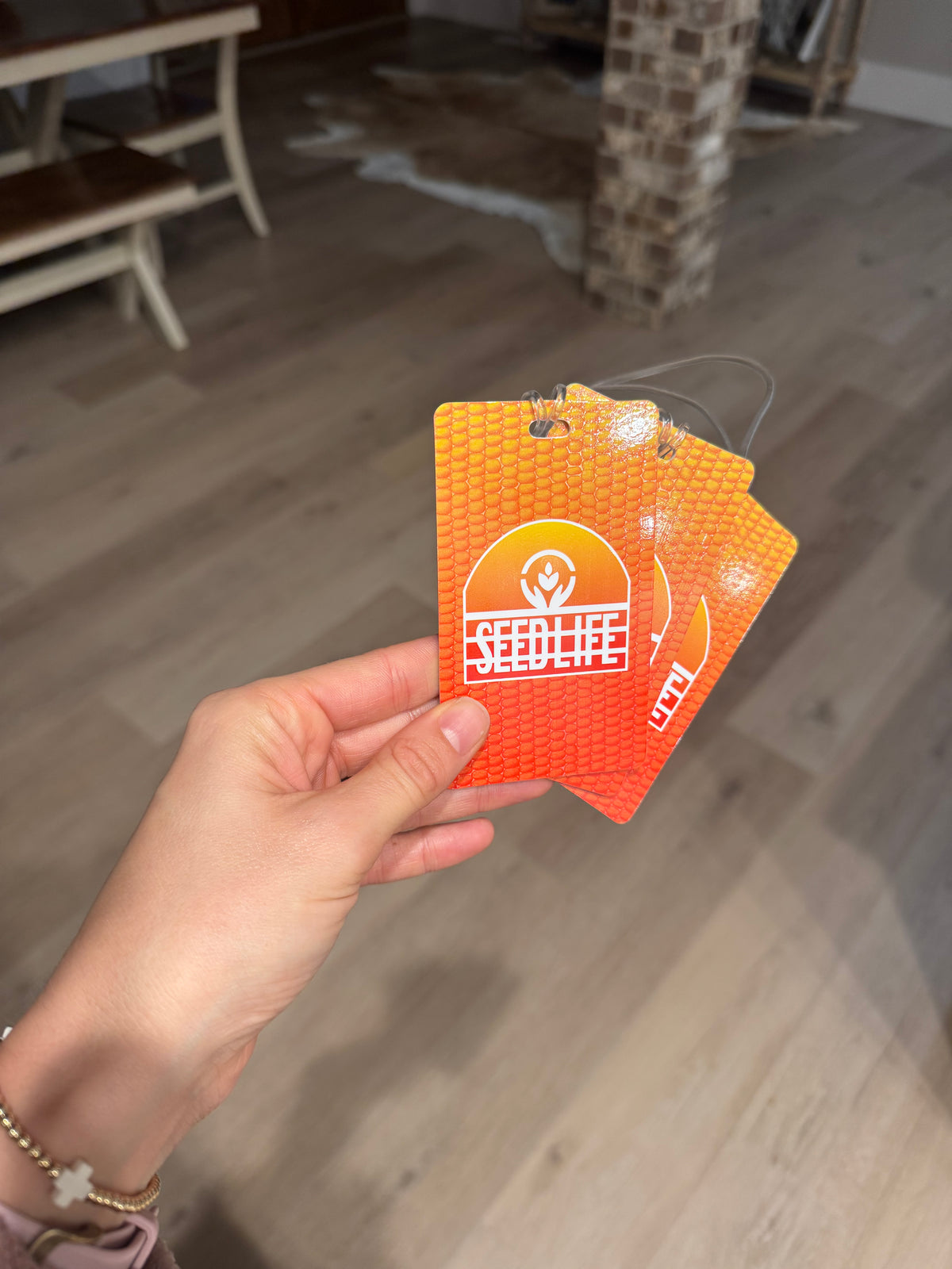 Seed Life Luggage Tag