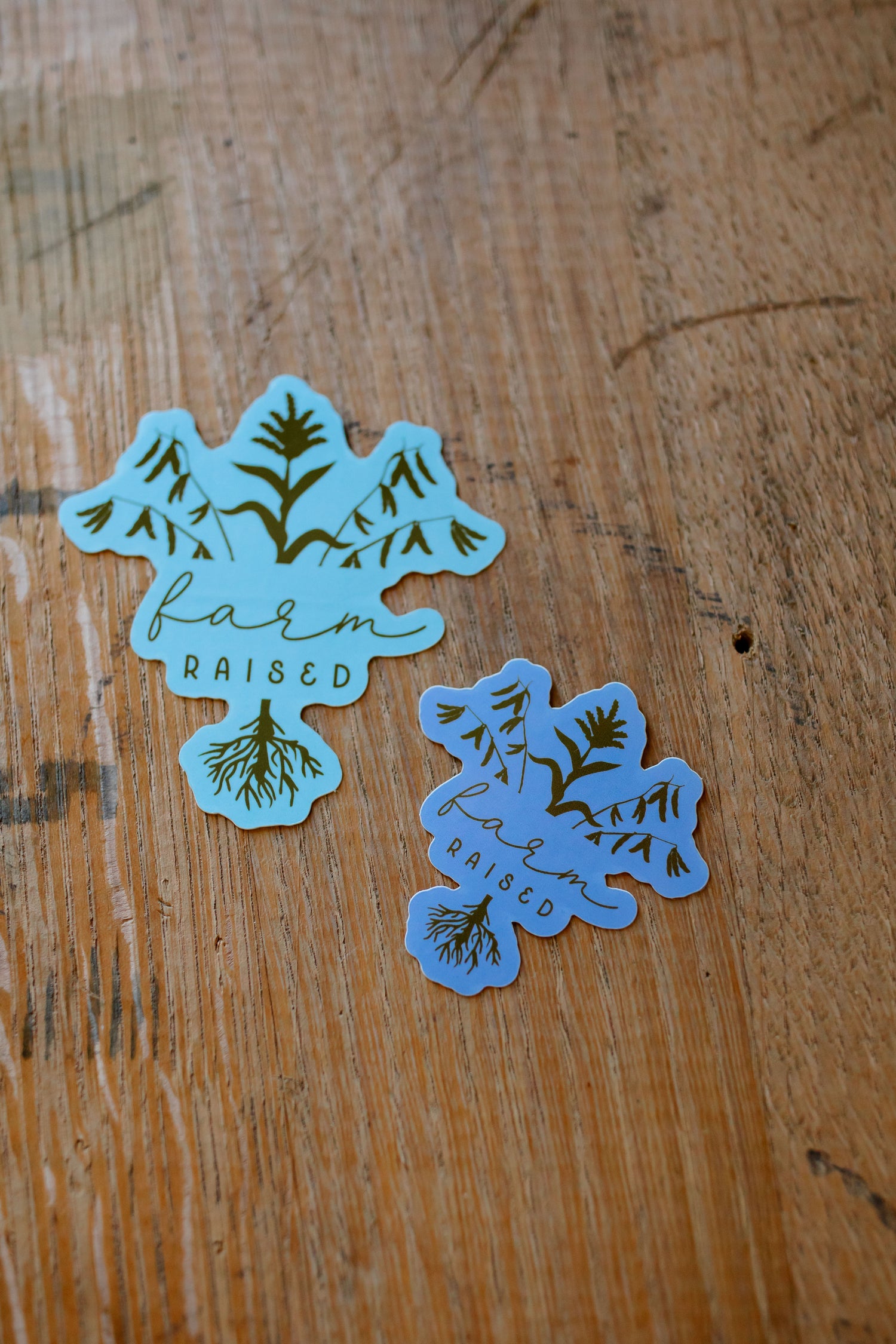 Farm Raised Sticker