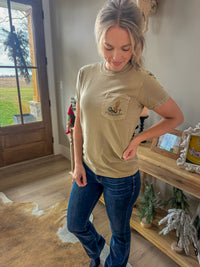 Plant, Pray, Prosper Pocket Tee- Fenner Farms