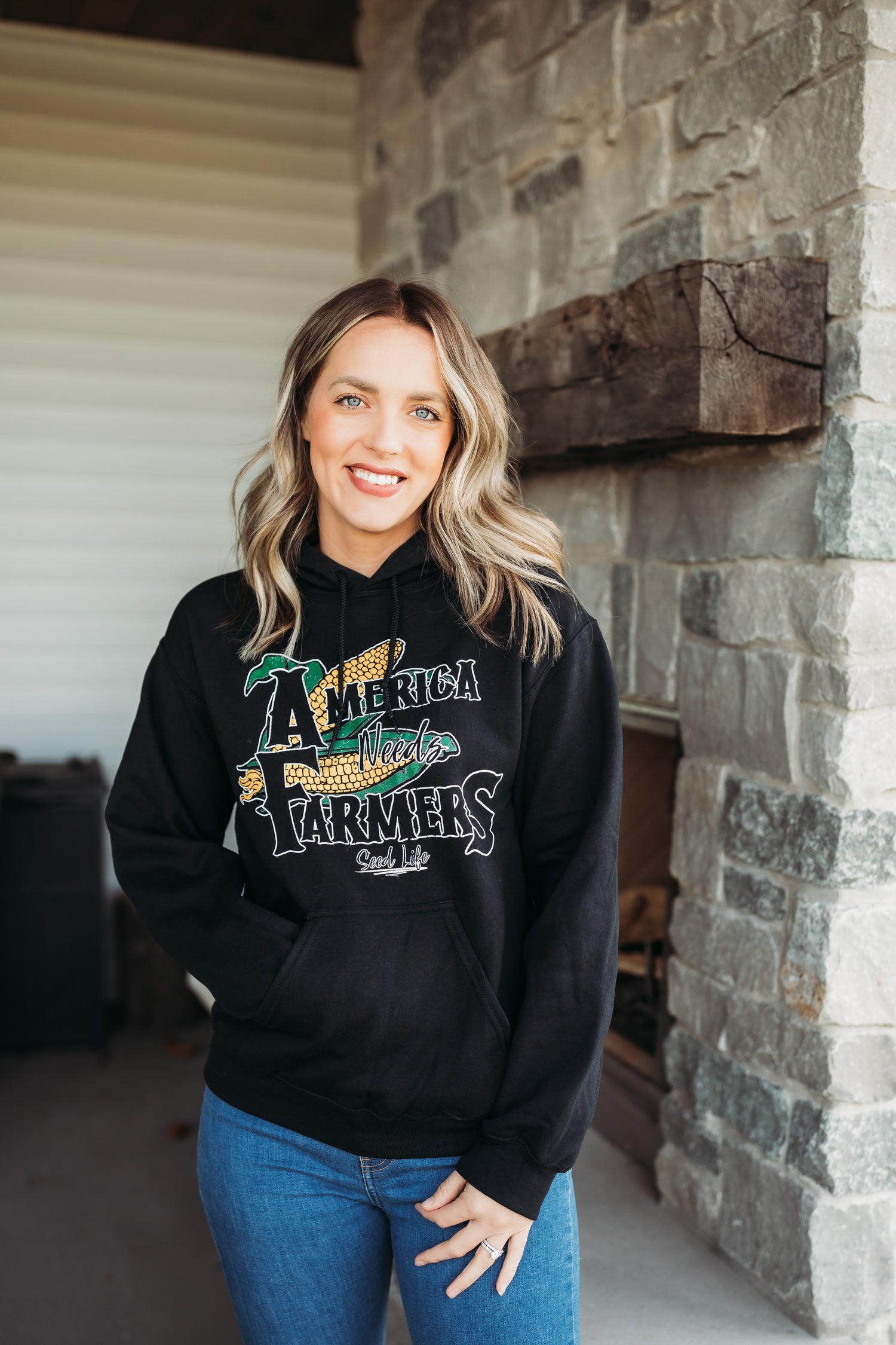 America Needs Farmers- Hoodie