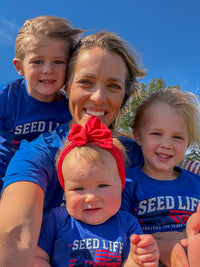 Red, White, & Seed Life Adult Tee