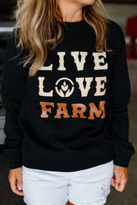 LIVE LOVE FARM Crewnecks