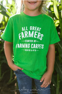 Carpet Farming Kids Shirt