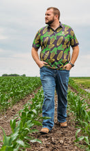 Load image into Gallery viewer, Mens Corn Golf Polo