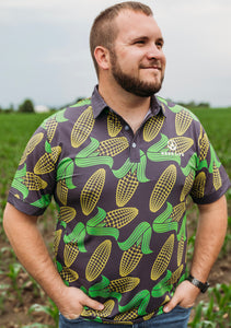 Mens Corn Golf Polo