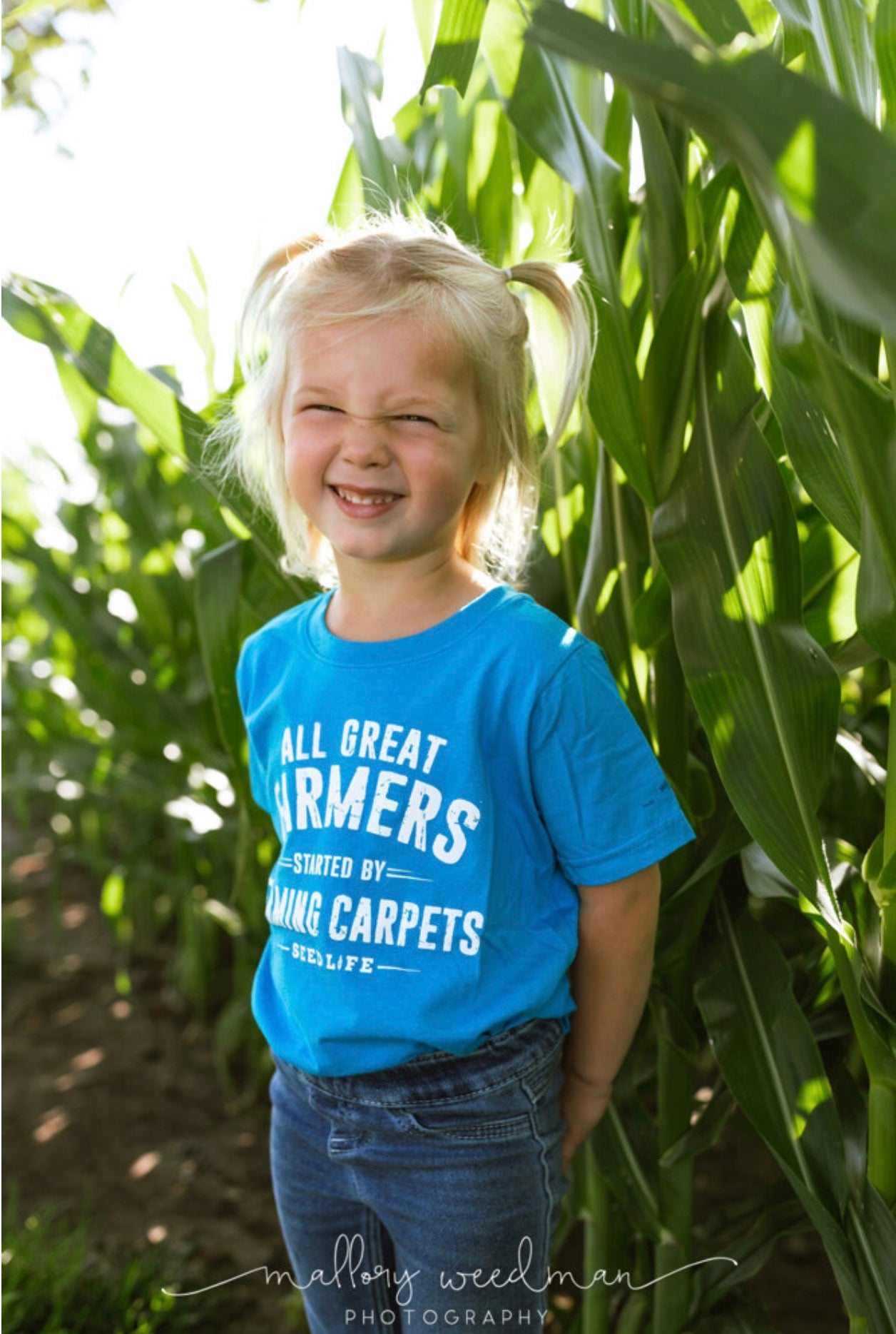 Carpet Farming Kids Shirt