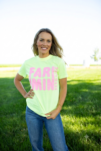 Farmin' Neon Tee