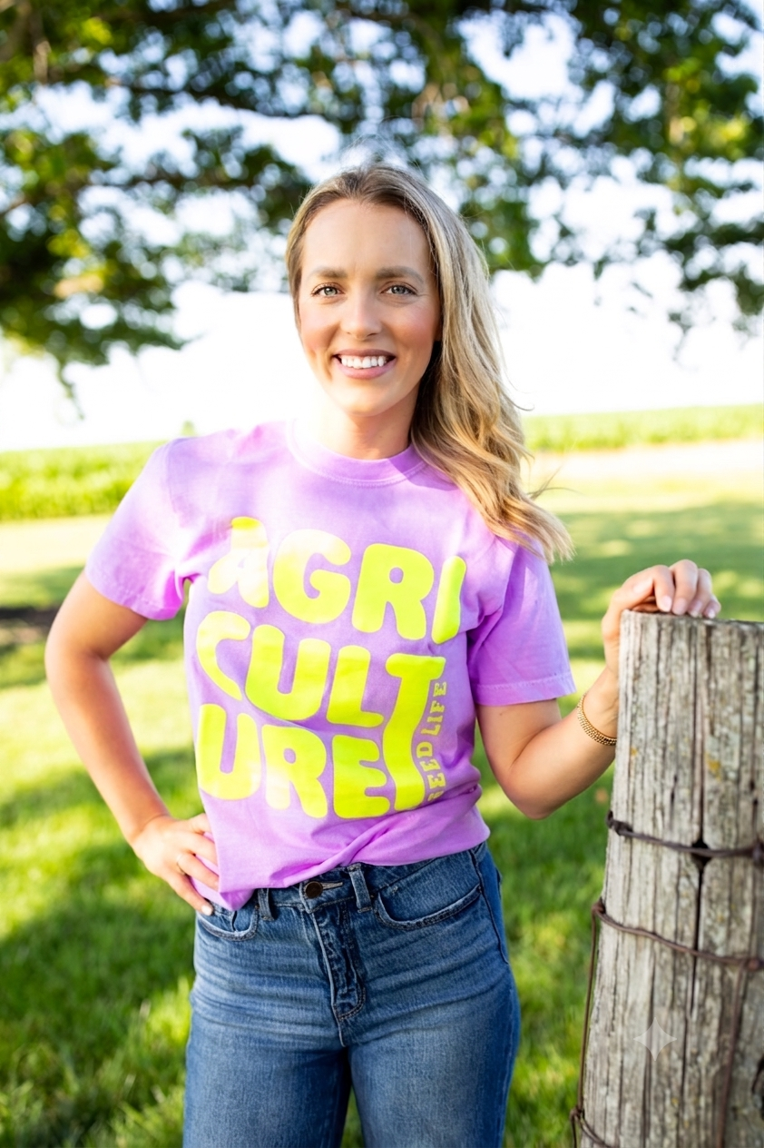 Agriculture Neon Tee
