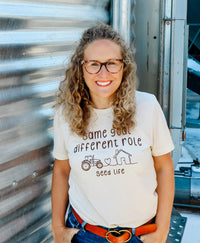 Same Goal Different Role Tee X Emily Ponwith