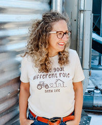 Same Goal Different Role Tee X Emily Ponwith