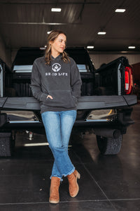 Embroidered Logo Hoodie